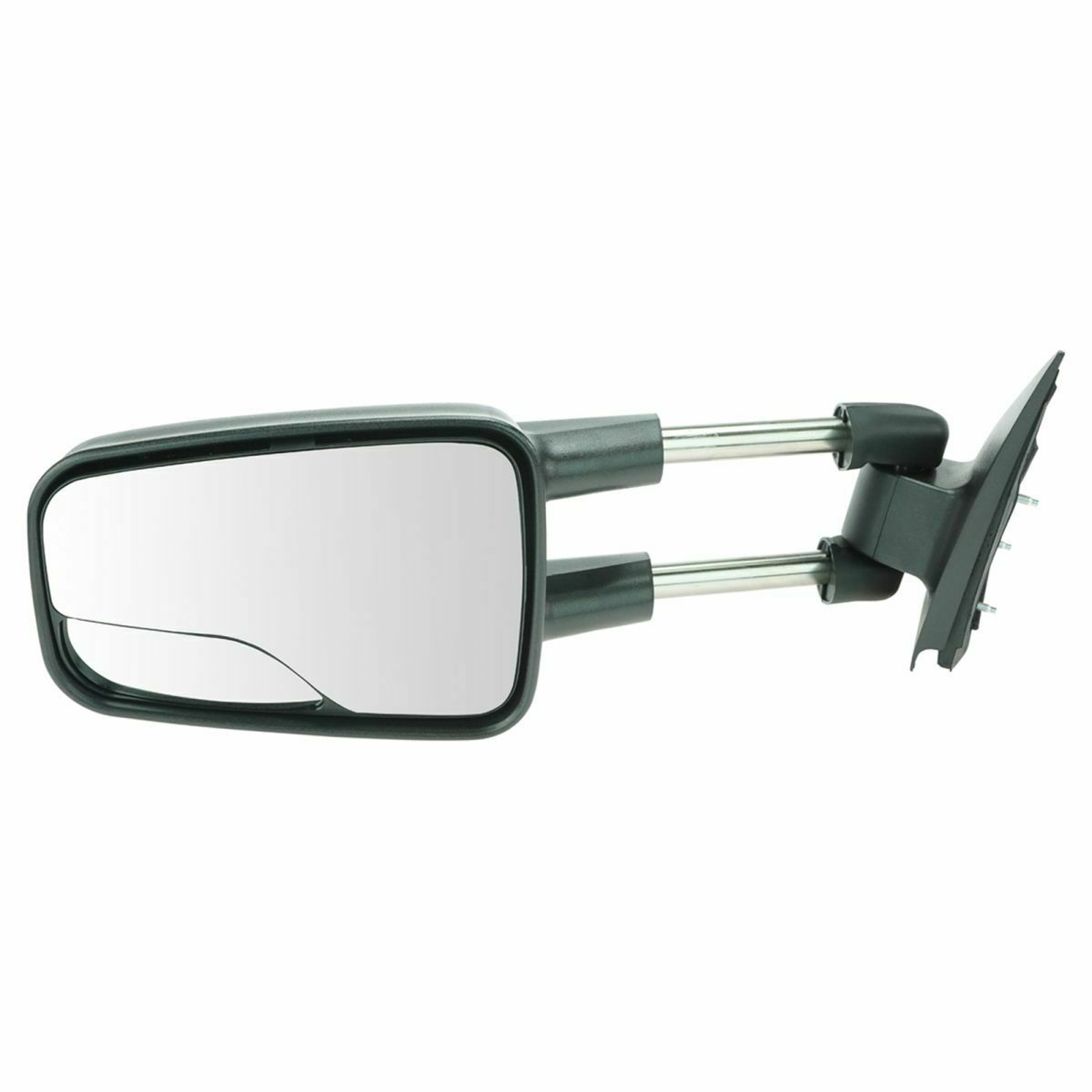 GM1320244 gmc sierra 2002 2006 left side mirror manual tow type with blind spot textured g 4