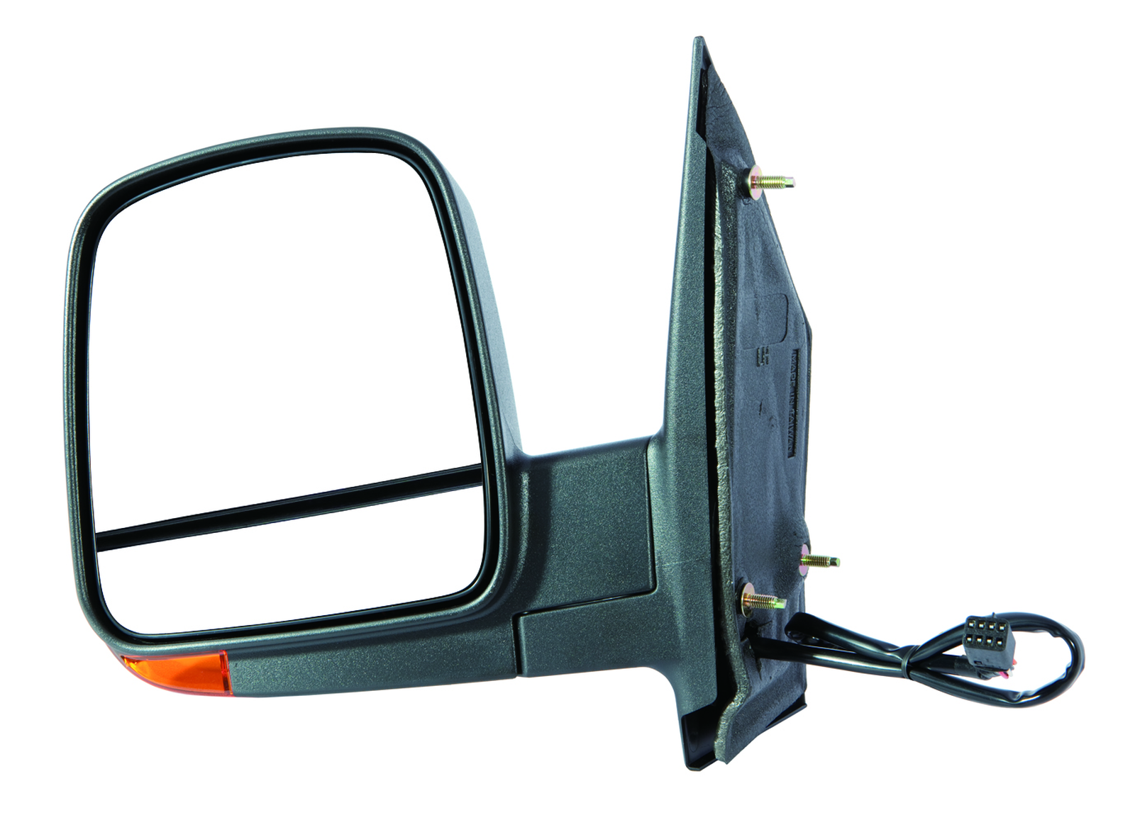 GM1320397 left side mirror power htd with signal manual folding textured dual glass gm1320 1