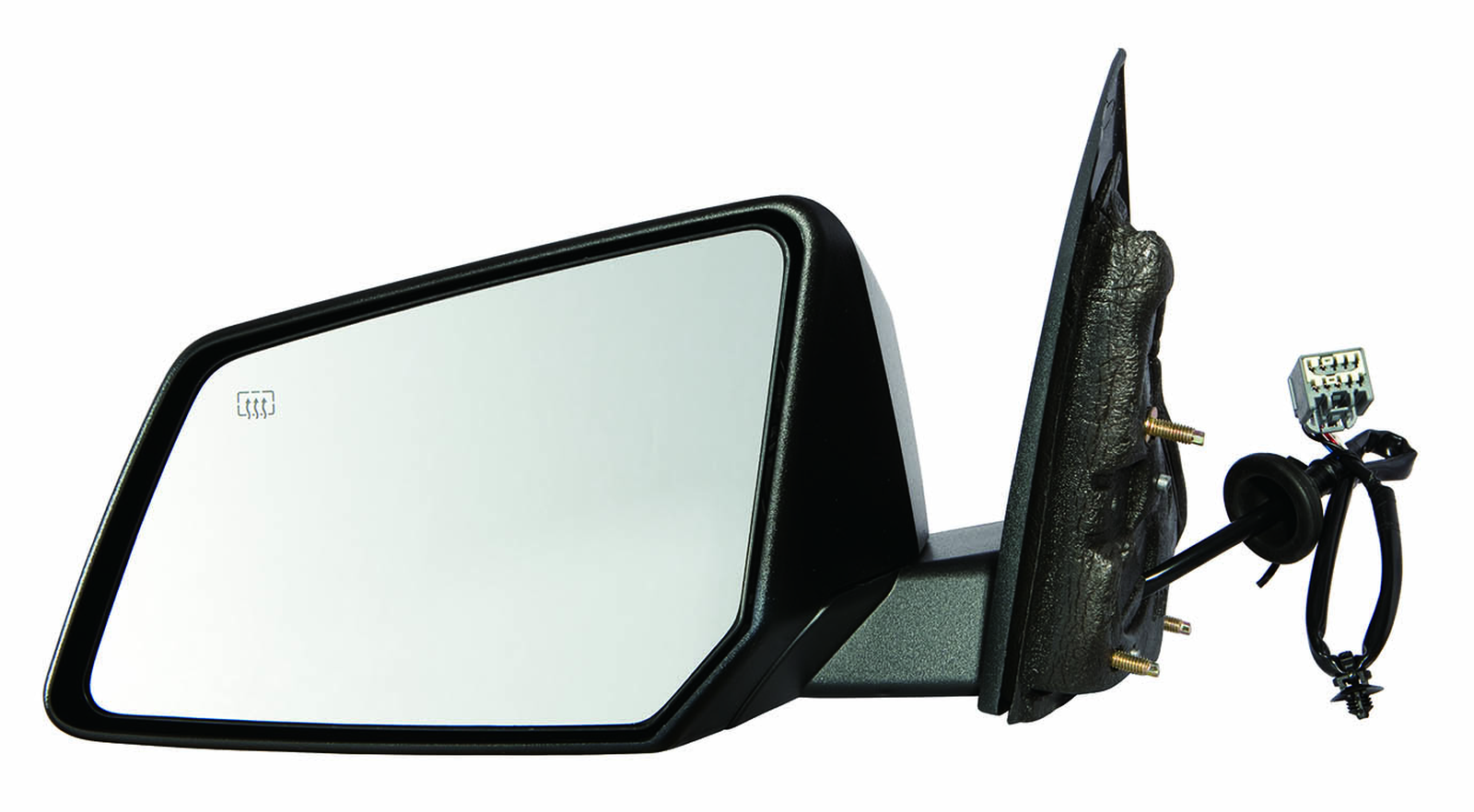 GM1320401 saturn outlook 2008 left side mirror power htd 2nd design textured gm1320401 1