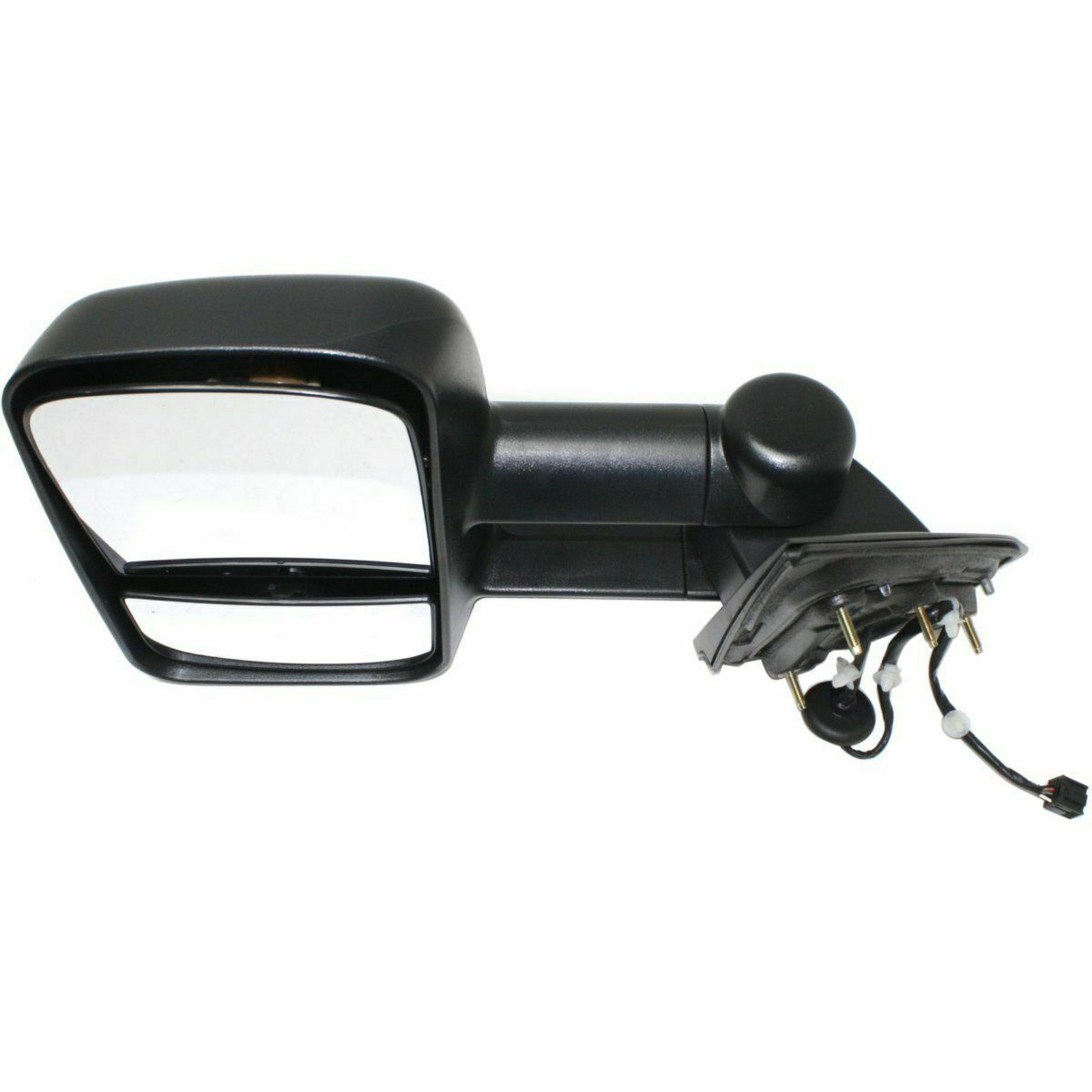 GM1320458 gmc sierra 2014 2019 left side mirror power manual fold dual lens htd with signa 3