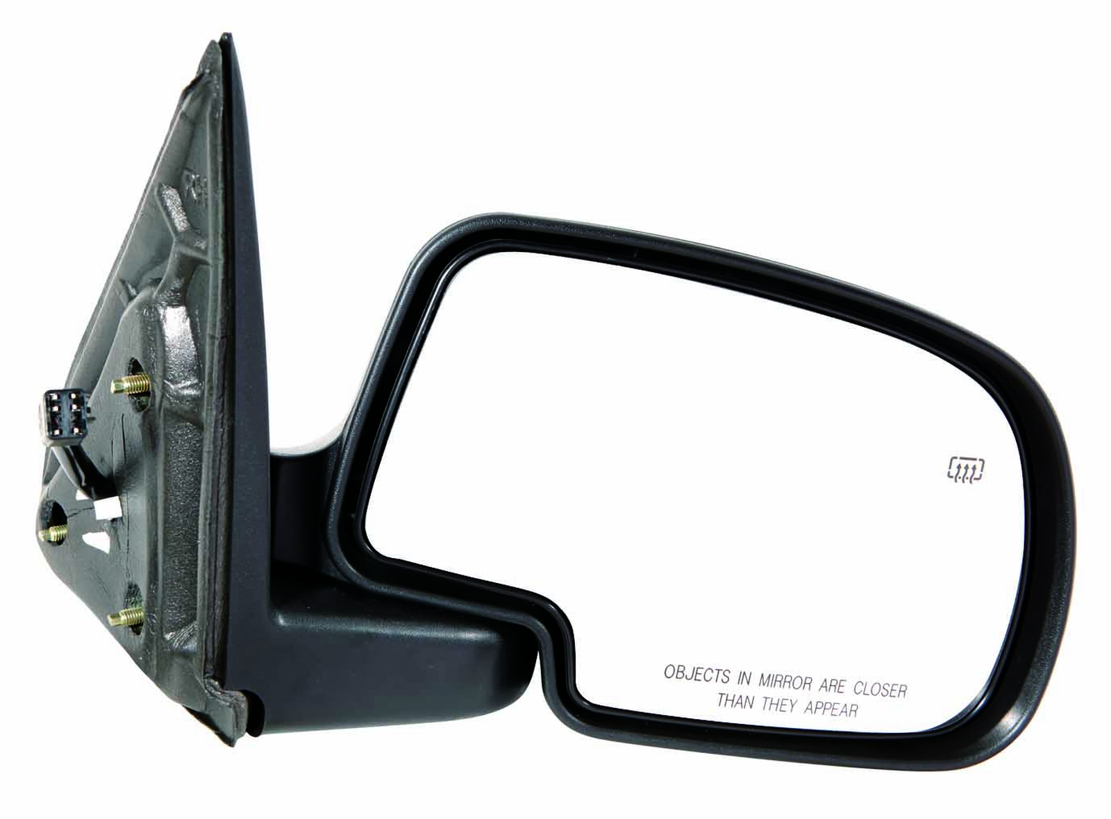GM1321252 gmc yukon 2000 2006 right side mirror power htd with manual folding with puddle 1
