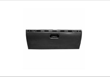 CHEVROLET SILVERADO PICKUP 2007-2013 — TAILGATE SHELL; W/O LOCKING/TORSION ROD; W/ HINGES; 1500 SILV/SIERRA/DENALI 07-13/HYB 09-13; 25-3500 11-14
