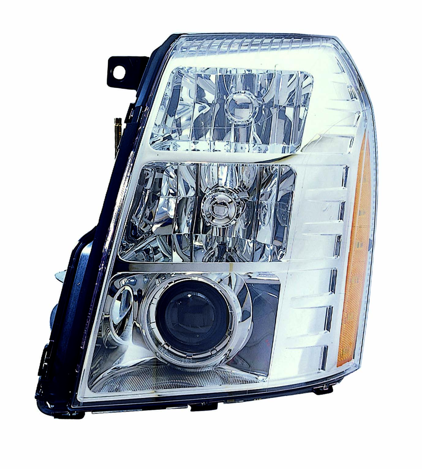 GM2502291C cadillac escalade 2007 2009 left headlight hid first design capa gm2502291c 1