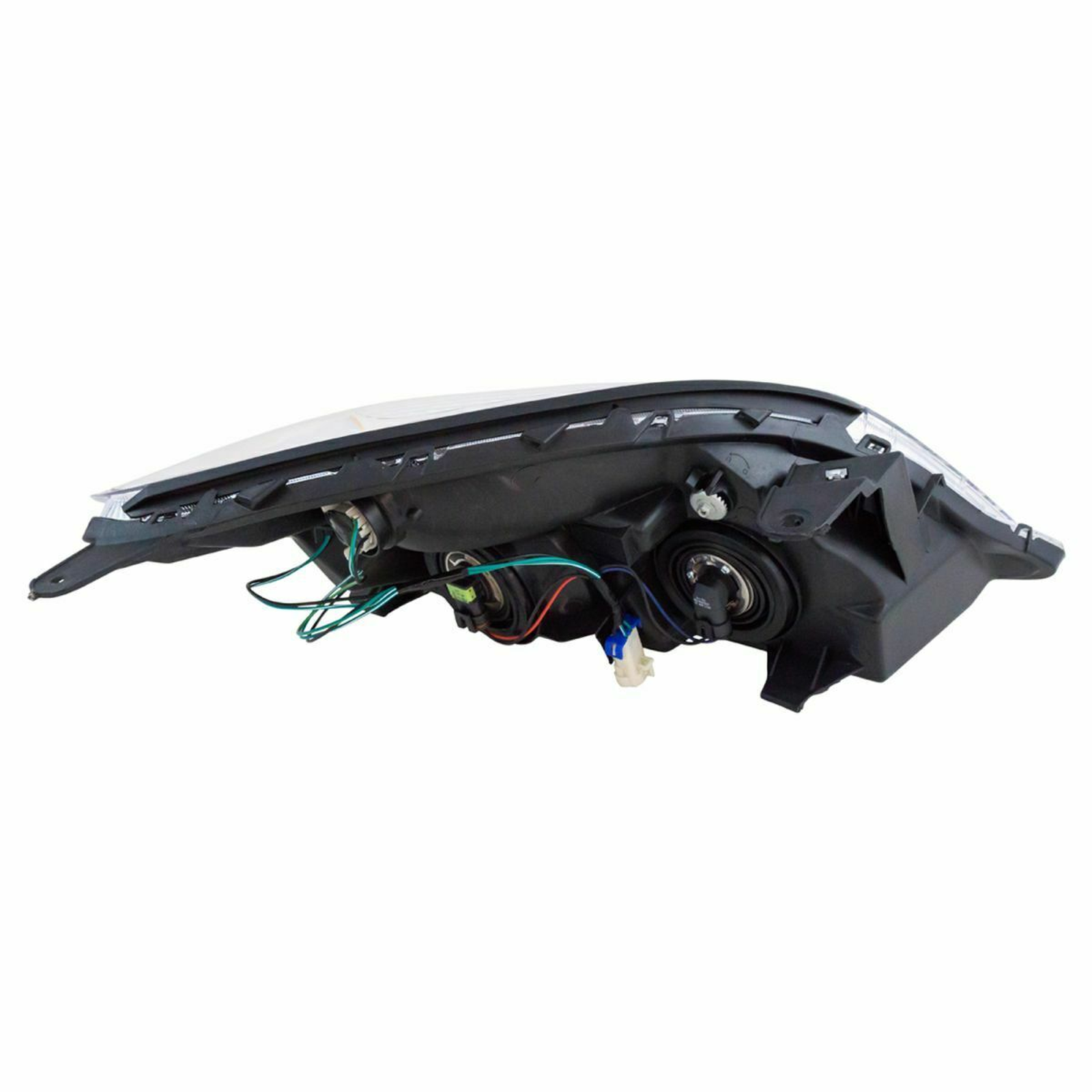 GM2502305 saturn aura 2007 left headlight 1st design with bulb shield for high beam to 04 5