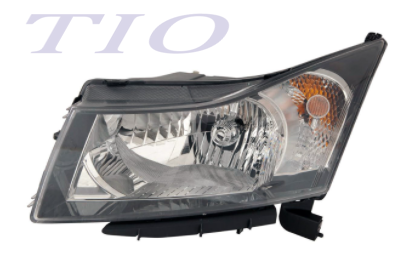 CHEVROLET CRUZE 2011-2015 — HEAD LAMP LH; 2ND DESIGN CLEAR RING ; CRUZE 2012-2015 AND LTD 2016