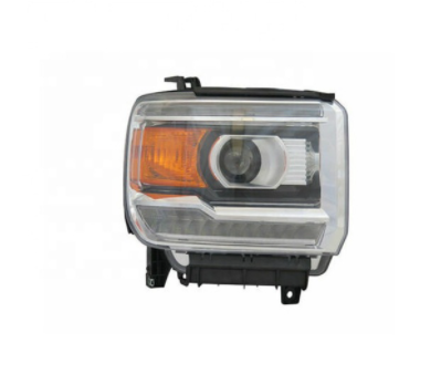 GMC SIERRA PICKUP 2014-2018 — HEAD LAMP HALOGEN LH ; LED ACCENTS; SIERRA 1500/DENALI 14-15(LTD 19); SIERRA 25-3500 15 -19 /DENALI 25-3500 15-17 CAPA