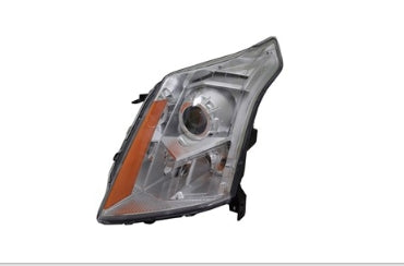 CADILLAC SRX 2010-2016 — HALOGEN HEADLIGHT LH; SRX 2014-2016