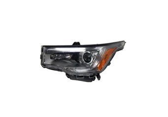 GMC ACADIA 2017-2019 — HALOGEN HEADLIGHT LH; W/ LED DRL; W/O LOGO & ALL TERRAIN PKG; ACADIA 2017-2019