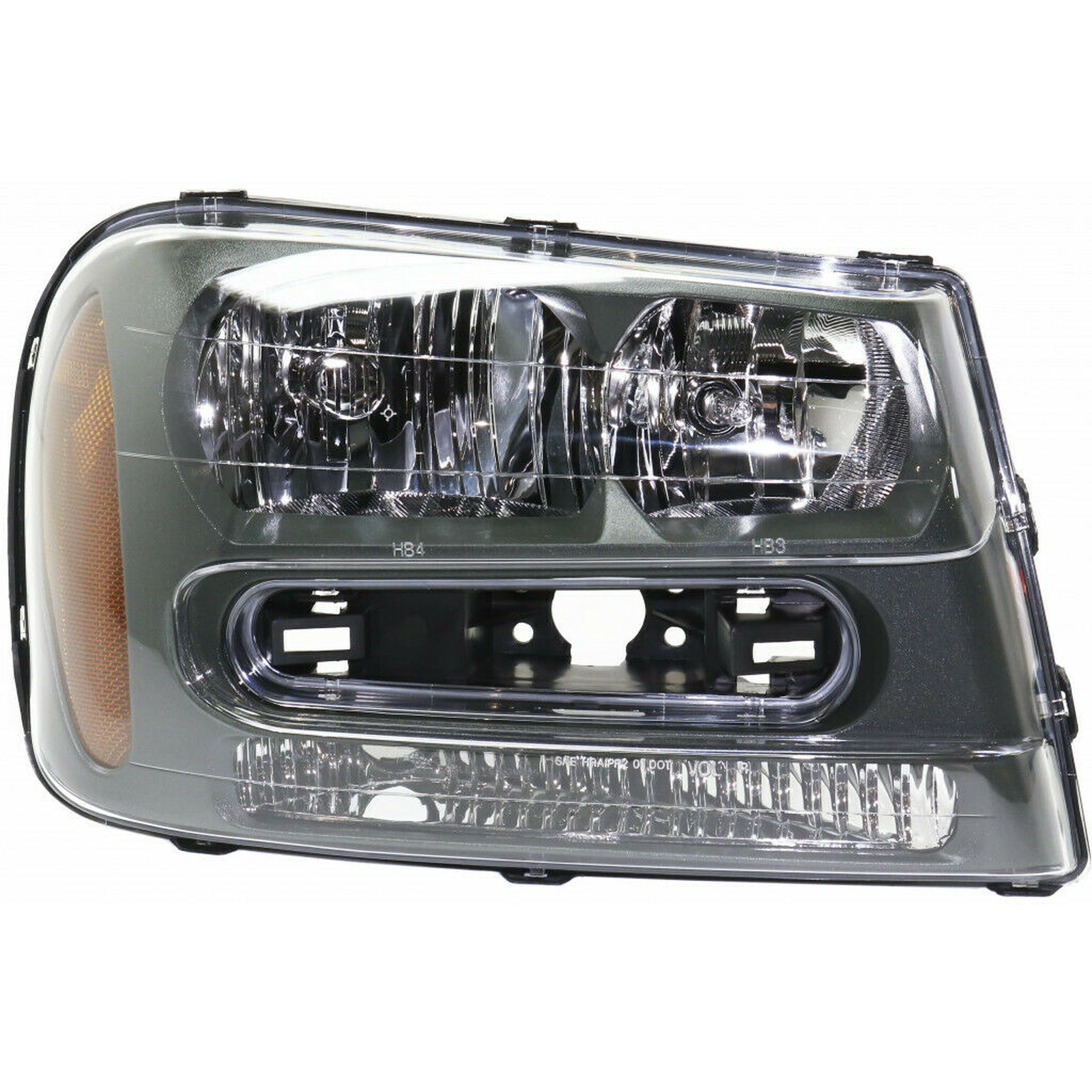 GM2503213 chevrolet trailblazer 2002 2009 right headlight exc 06 09 lt model hq gm2503213 5