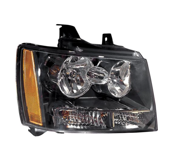 CHEVROLET AVALANCHE 2007-2013 — HEAD LAMP RH; AVALANCHE 07-13;TAHOE/SUBURBAN 07-14; TAHOE HYB 08-13 CAPA