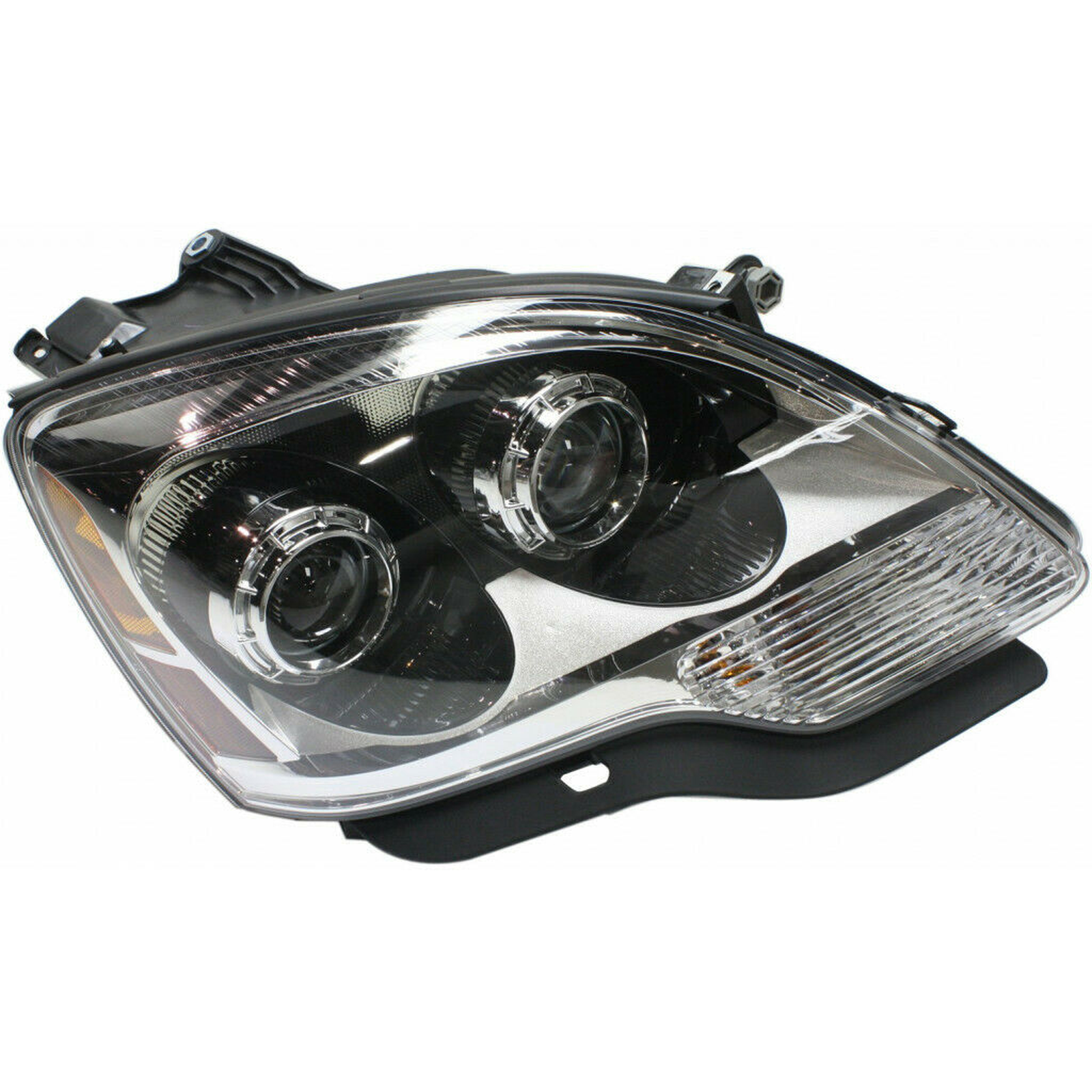 GM2503358 gmc acadia 2008 2012 right headlight 2nd oe design with clear lens 08 12 2008 hq 5