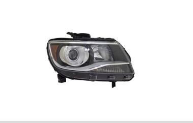 CHEVROLET COLORADO 2015-2022 — HALOGEN HEADLIGHT RH; W/ LUXURY-PKG; PROJECTOR; LT/Z71 MODELS ; COLORADO 2015-2022