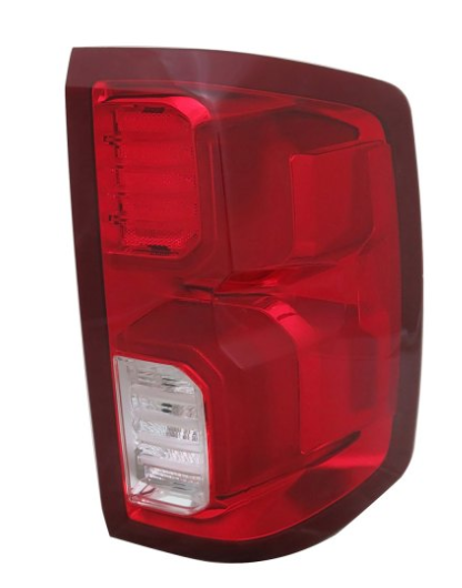 GMC SIERRA PICKUP 2014-2018 — TAIL LIGHT ASSEMBLY RH; W/ LED ACCENT; SILVERADO 1500 2016-2018 CAPA