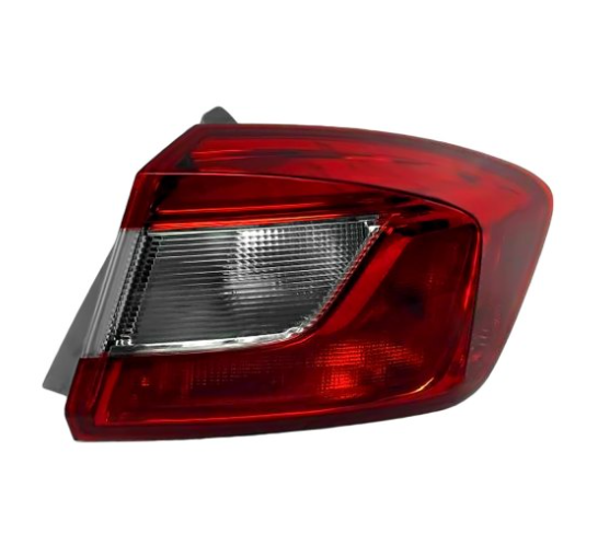 CHEVROLET CRUZE 2016-2019 — OUTER TAIL LIGHT RH; W/O LED; GRAY; SEDAN 2016-2017