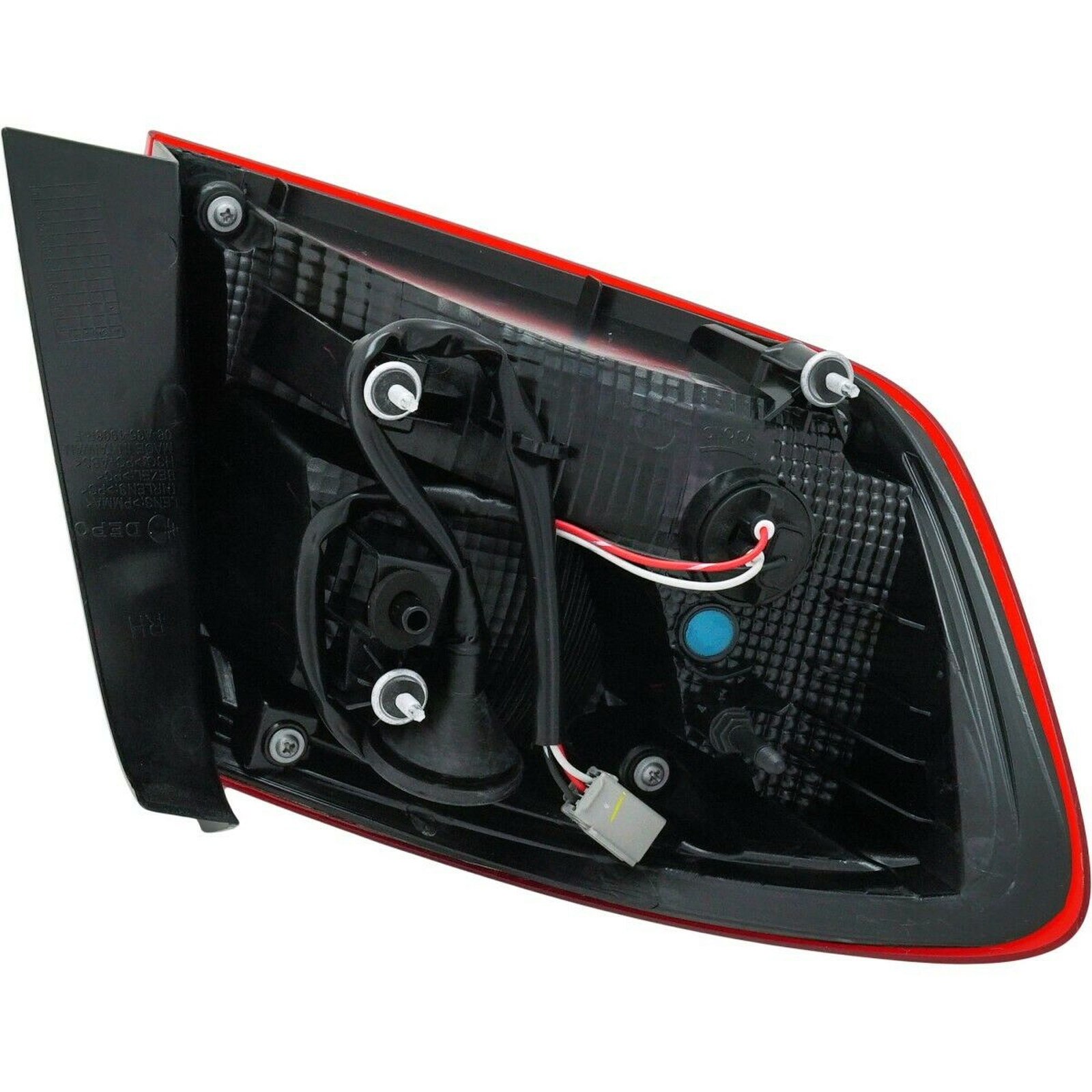 GM2805140 chevrolet cruze 2017 2019 right taillight black housing without led hq gm2805140 4