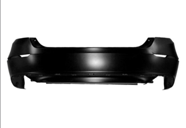 HONDA ACCORD 2018-2022 — REAR BUMPER PRIMED ;W/O CHR MOLDINGS & SENSOR; FOR BASE/LX/SPORT; SEDAN /HYBRID 18-20 CAPA