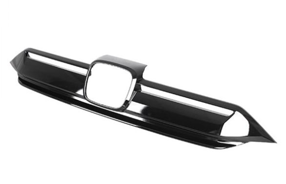 HONDA CRV 2017-2022 — CENTER GRILLE MOLDING; PAINTED BLACK; CRV 2020-2022