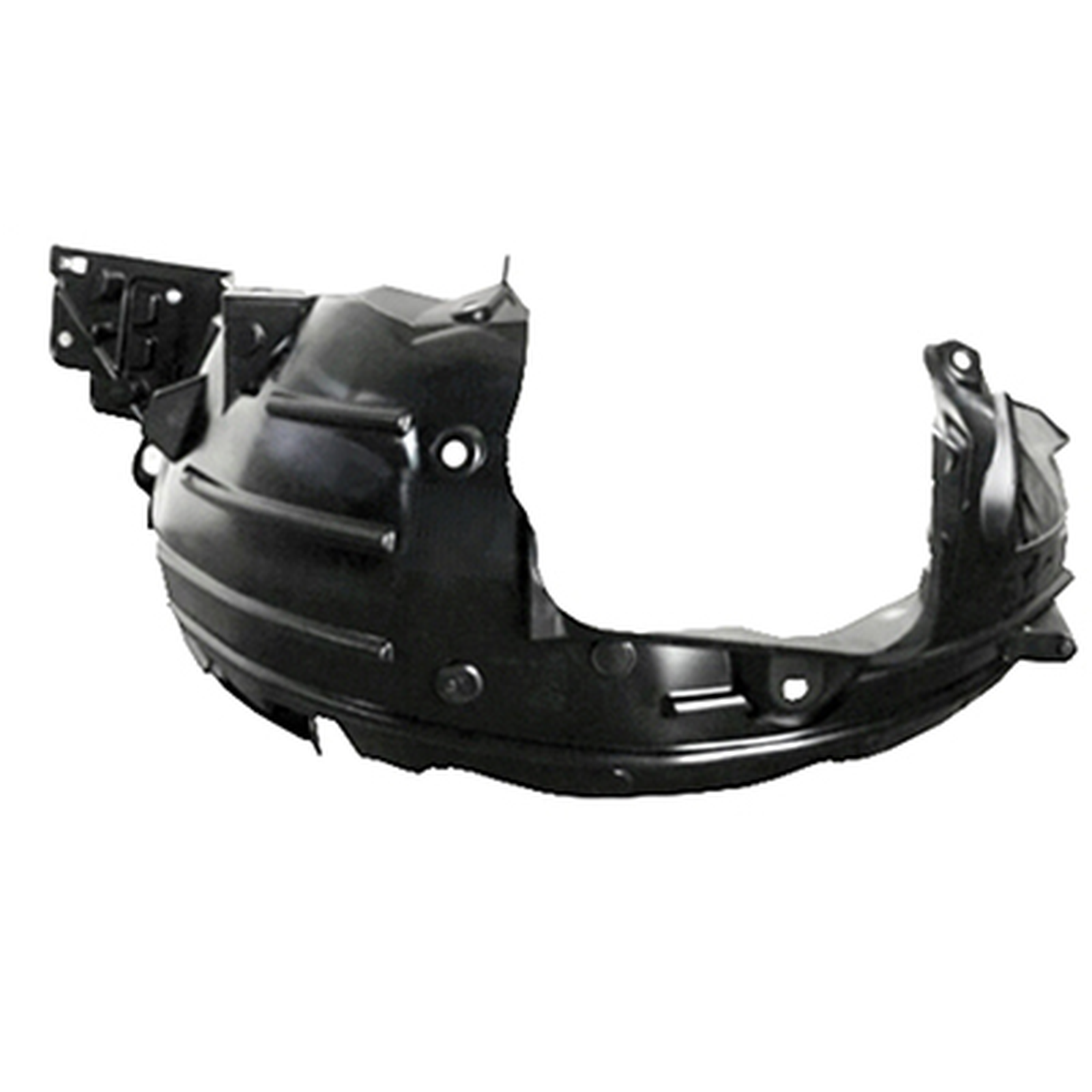 HO1248159 honda fit 2015 2017 front left fender liner with bracket ho1248159 1