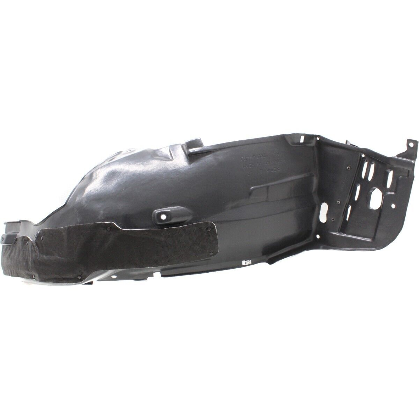 HO1249174 honda accord 2016 2017 front right fender liner vacuum moulded with insulation f 3