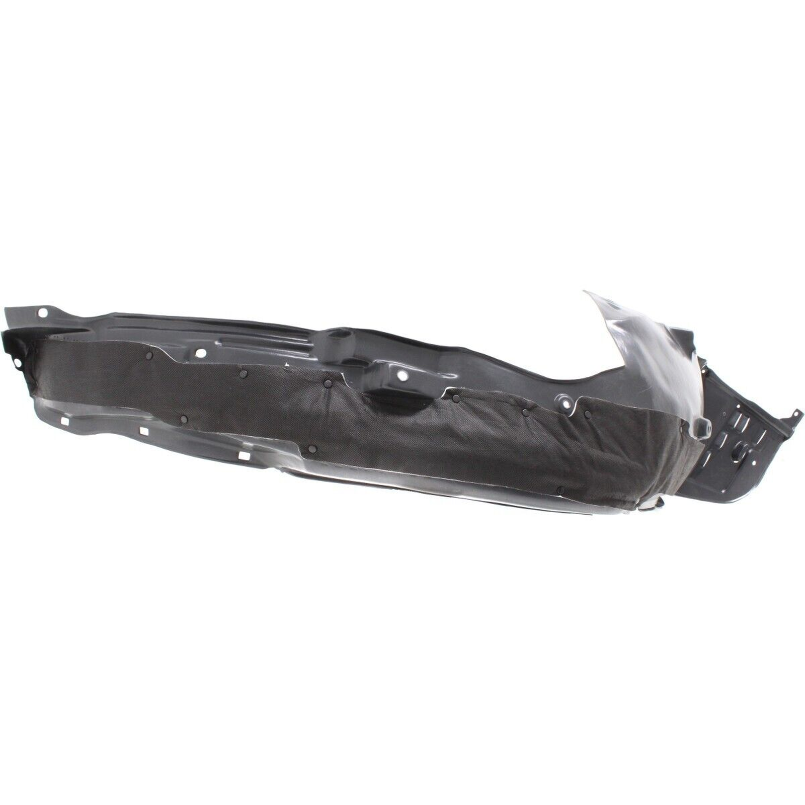 HO1249174 honda accord 2016 2017 front right fender liner vacuum moulded with insulation f 4