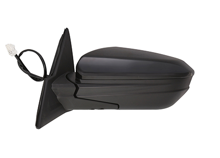 HONDA CIVIC 2016-2021 — MIRROR LH; POWER/HEATED/FLAT GLASS; W/O TURN SIGNAL; SEDAN 17-21/COUPE 17-20