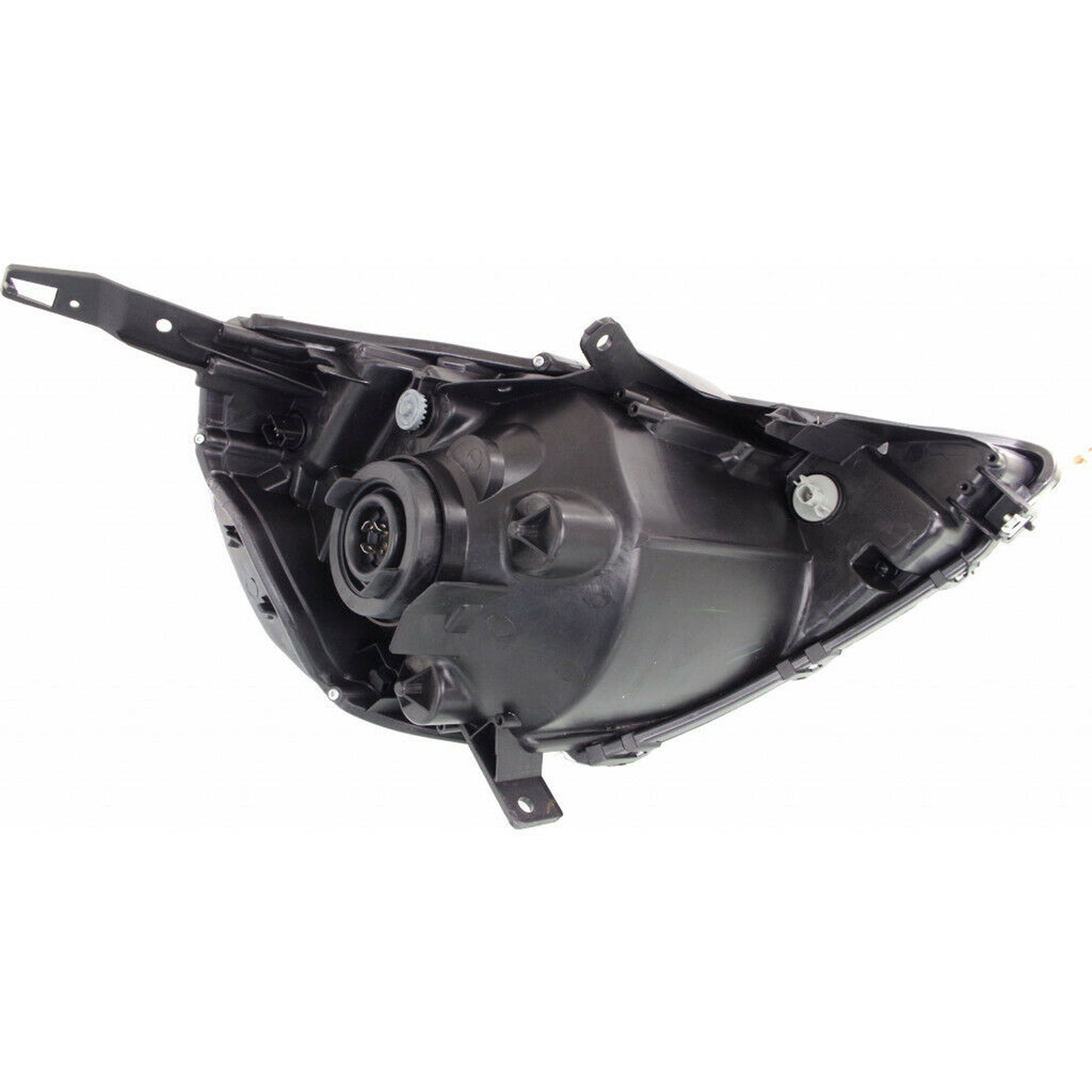 HO2502131C honda fit 2007 2008 left headlight black capa ho2502131c 2