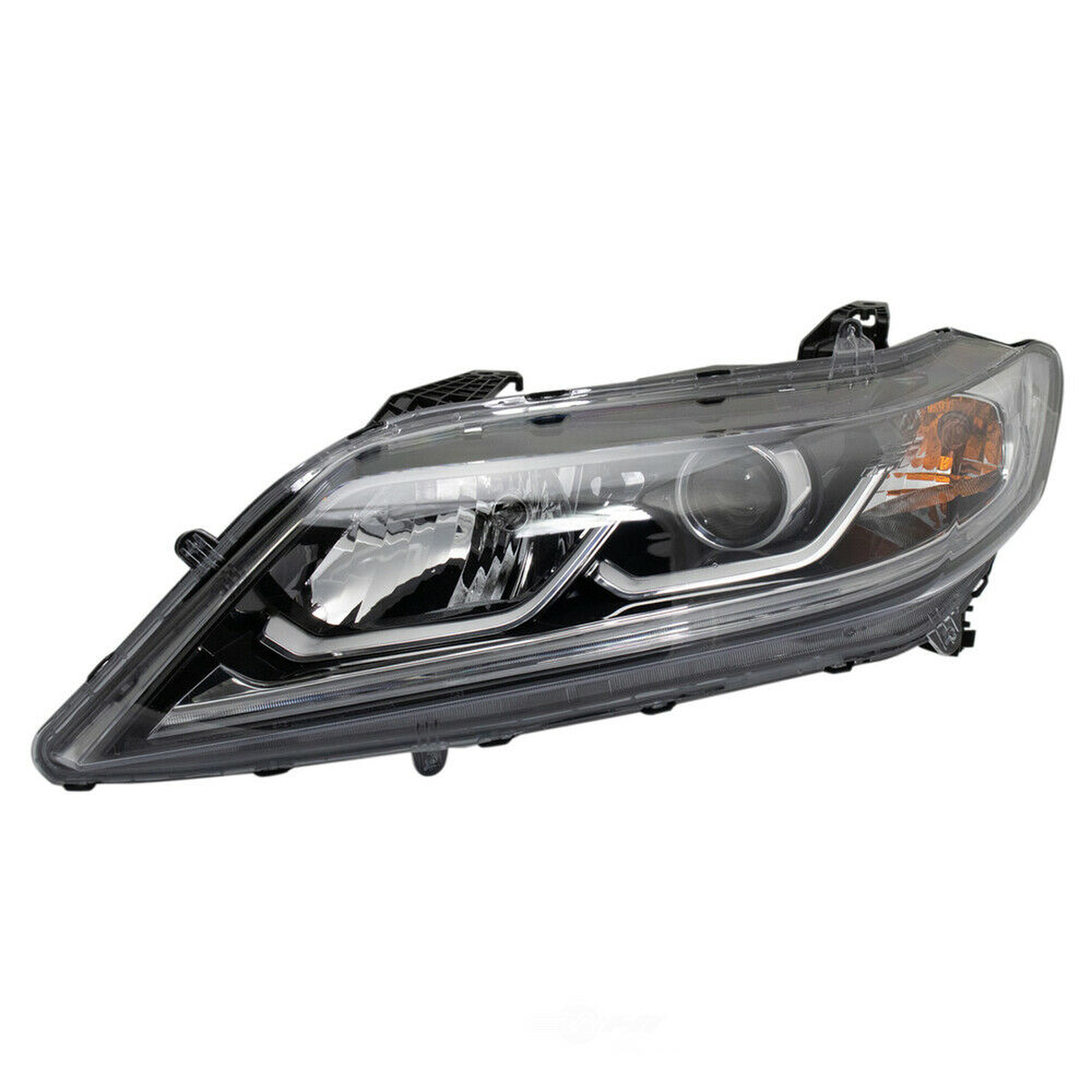 HO2502181C honda accord 2016 2017 left headlight halogen with led drl ex ex l model capa ho 3