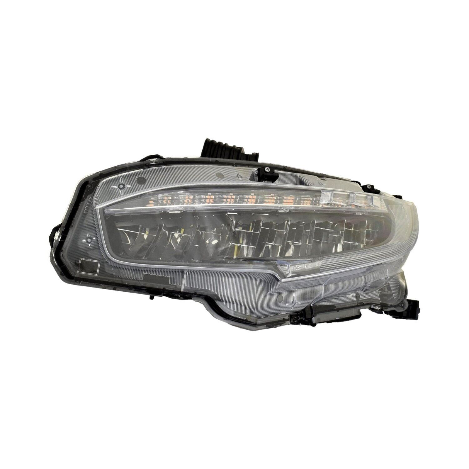 HO2502199 honda civic 2020 2021 left headlight led si touring hq ho2502199 1