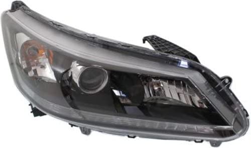 HONDA ACCORD 2013-2017 — HALOGEN HEAD LIGHT RH; FOR EX/LX/SPORT/2.4 LITER EX-L; SEDAN 2013-2015