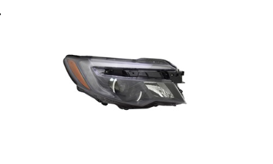 HONDA PILOT 2016-2022 — HALOGEN HEADLIGHT RH; RIDGELINE W/ DRL; FOR EX/EX-L/TOURING PILOT; PILOT 16-18; RIDGELINE 17-20 CAPA
