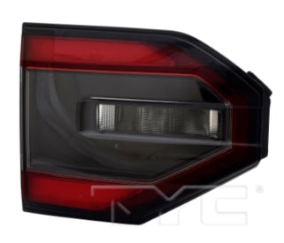 HONDA PILOT 2023-2025 — HALOGEN INNER TAIL LIGHT LH; 2023-2025 CAPA