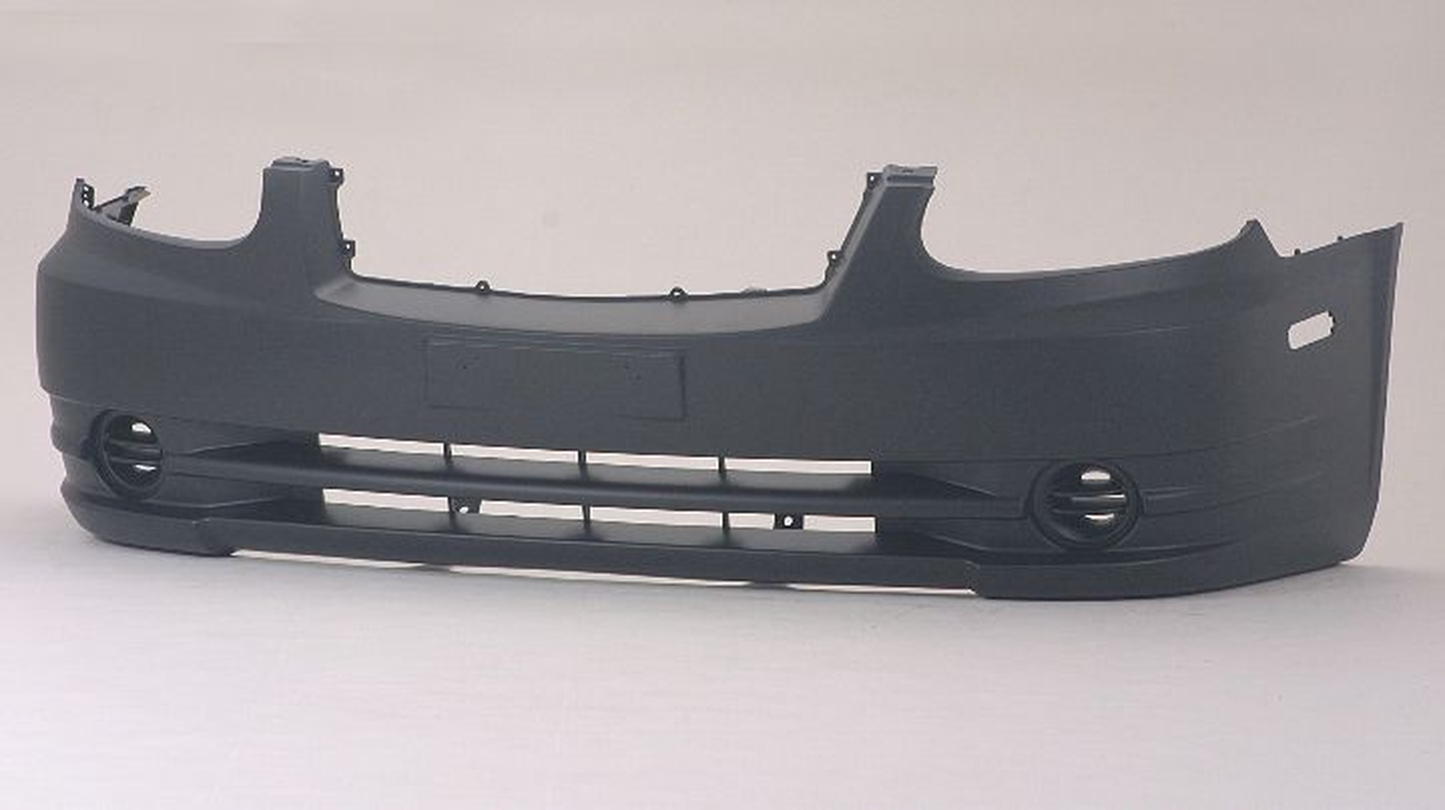 HY1000145 hyundai accent 2006 bumper front primed without fog lamp hole hy1000145 1