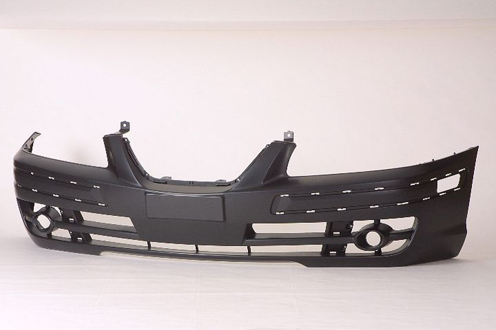 HY1000147 hyundai elantra 2005 2006 bumper front black with bumper strip holes hy1000147 1