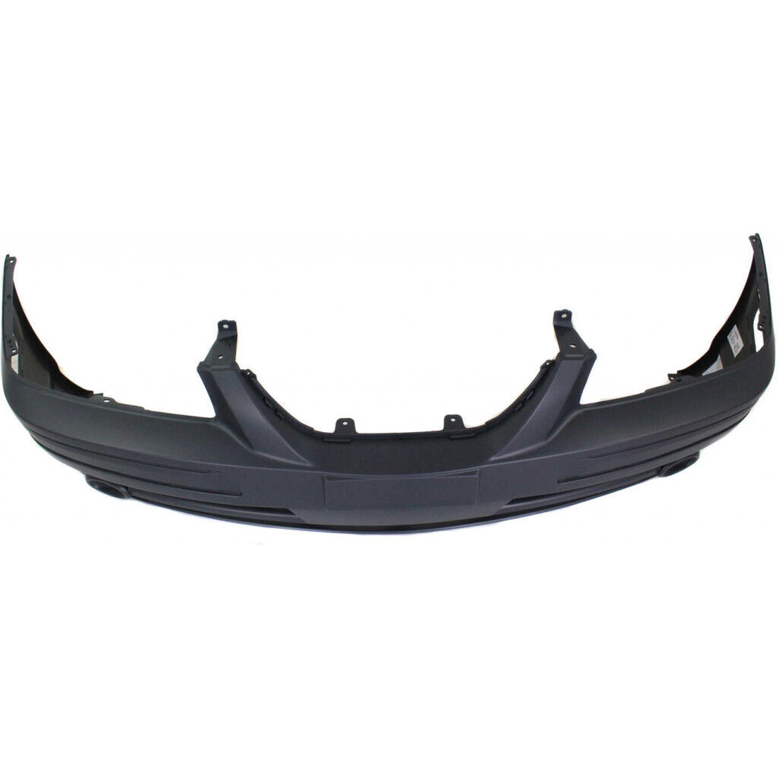 HY1000147 hyundai elantra 2005 2006 bumper front black with bumper strip holes hy1000147 3