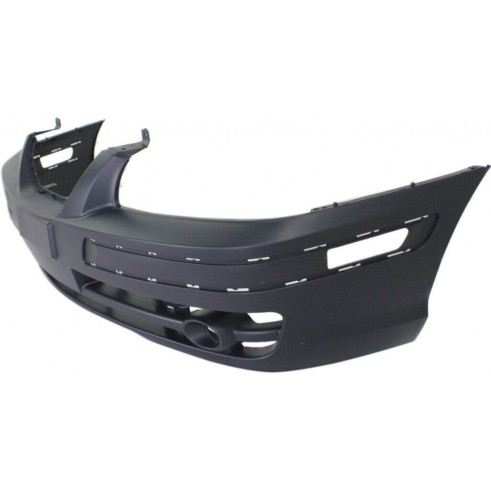 HY1000147 hyundai elantra 2005 2006 bumper front black with bumper strip holes hy1000147 5