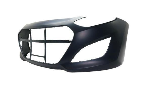 HYUNDAI ELANTRA GT 2013-2017 — FRONT BUMPER PRIMED; FOR GT 4-DOOR HATCHBACK; 2013-2017