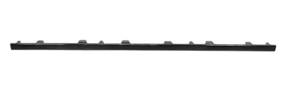 HYUNDAI ELANTRA 2021-2023 — FRONT LOWER BUMPER MOLDING; KOREA BUILT; W/O N-LINE; SMOKED CHROME; SEDAN 2021-2023