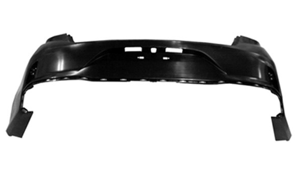 HYUNDAI SONATA 2018-2019 — REAR BUMPER PRIMED; W/O SENSOR HOLES; SONATA 2018-2019 CAPA