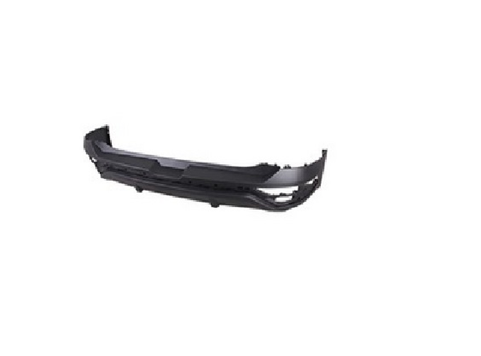 HY1100251 hyundai tucson 2022 2024 bumper rear textured finish without sensor se sel model 1