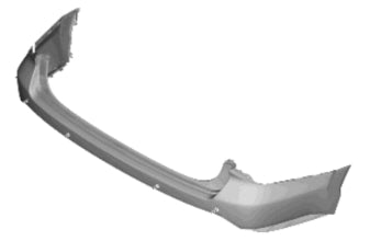 HYUNDAI PALISADE 2020-2025 — REAR UPPER BUMPER PRIMED; FOR LIMITED/PREFERRED/SE/SEL/URBAN/XRT; 2023-2025