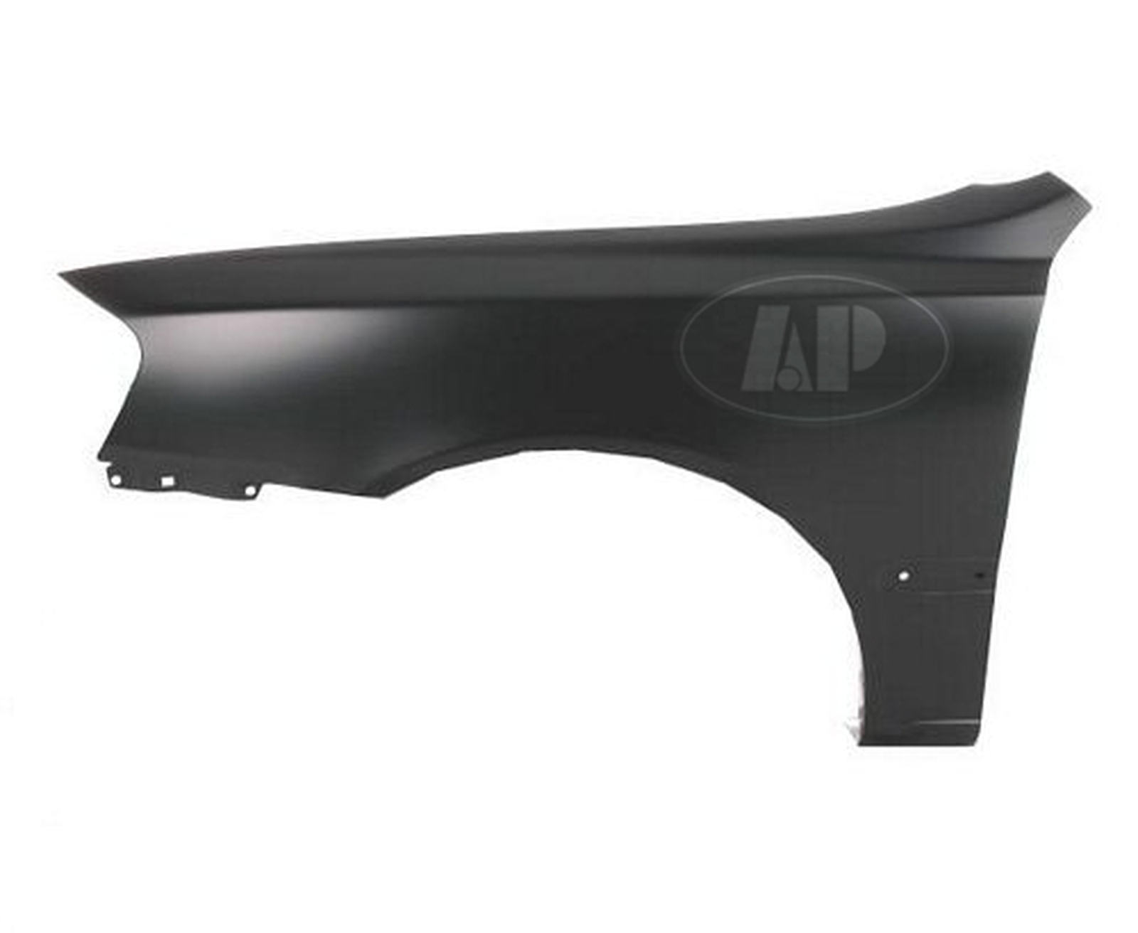 HY1240128 hyundai accent 2001 2002 front left fender with upper moulding hole hy1240128 1