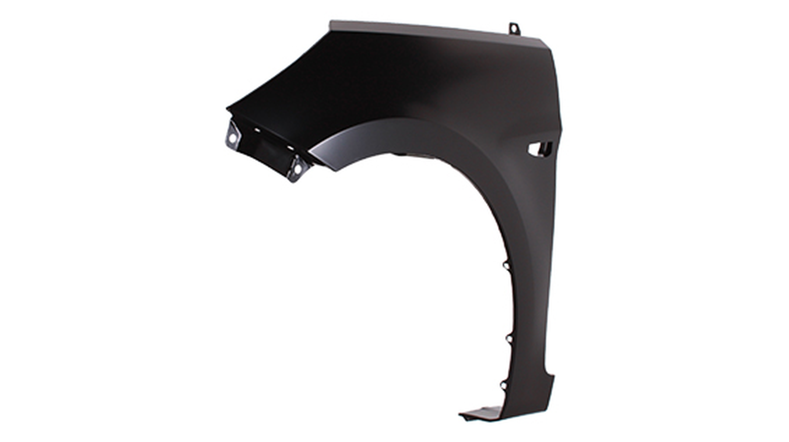 HY1240153 hyundai accent 2012 front left fender with side marker hole hy1240153 1