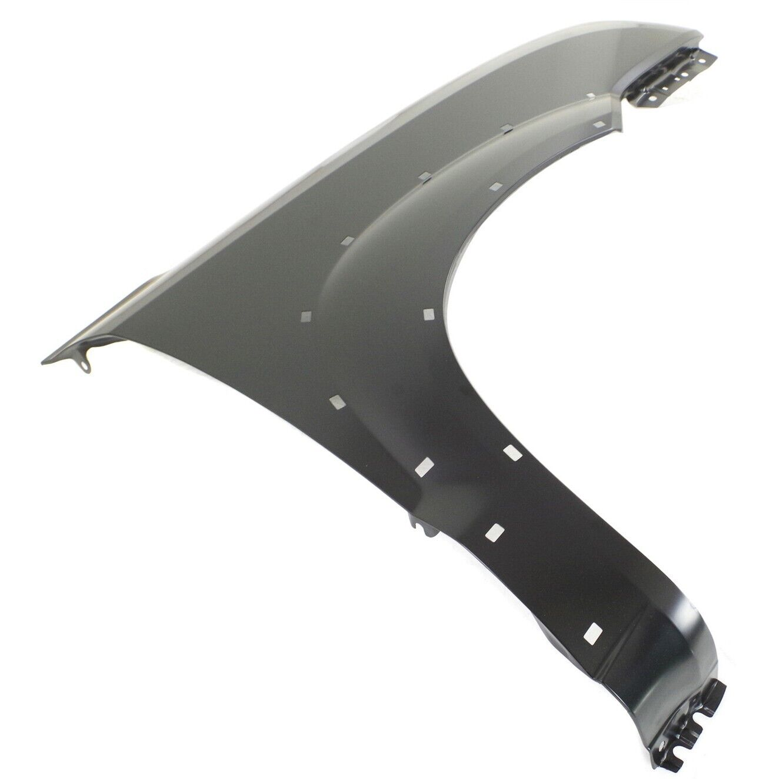HY1241136 hyundai tucson 2005 2009 front right fender with cladding hole hy1241136 4