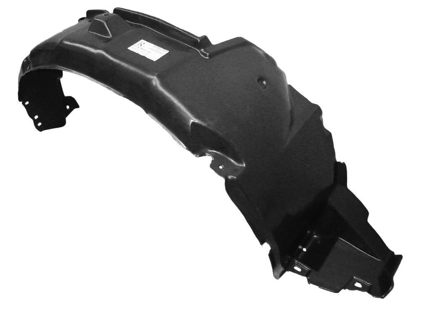 HY1249105 hyundai elantra 2001 2003 front right fender liner hy1249105 4
