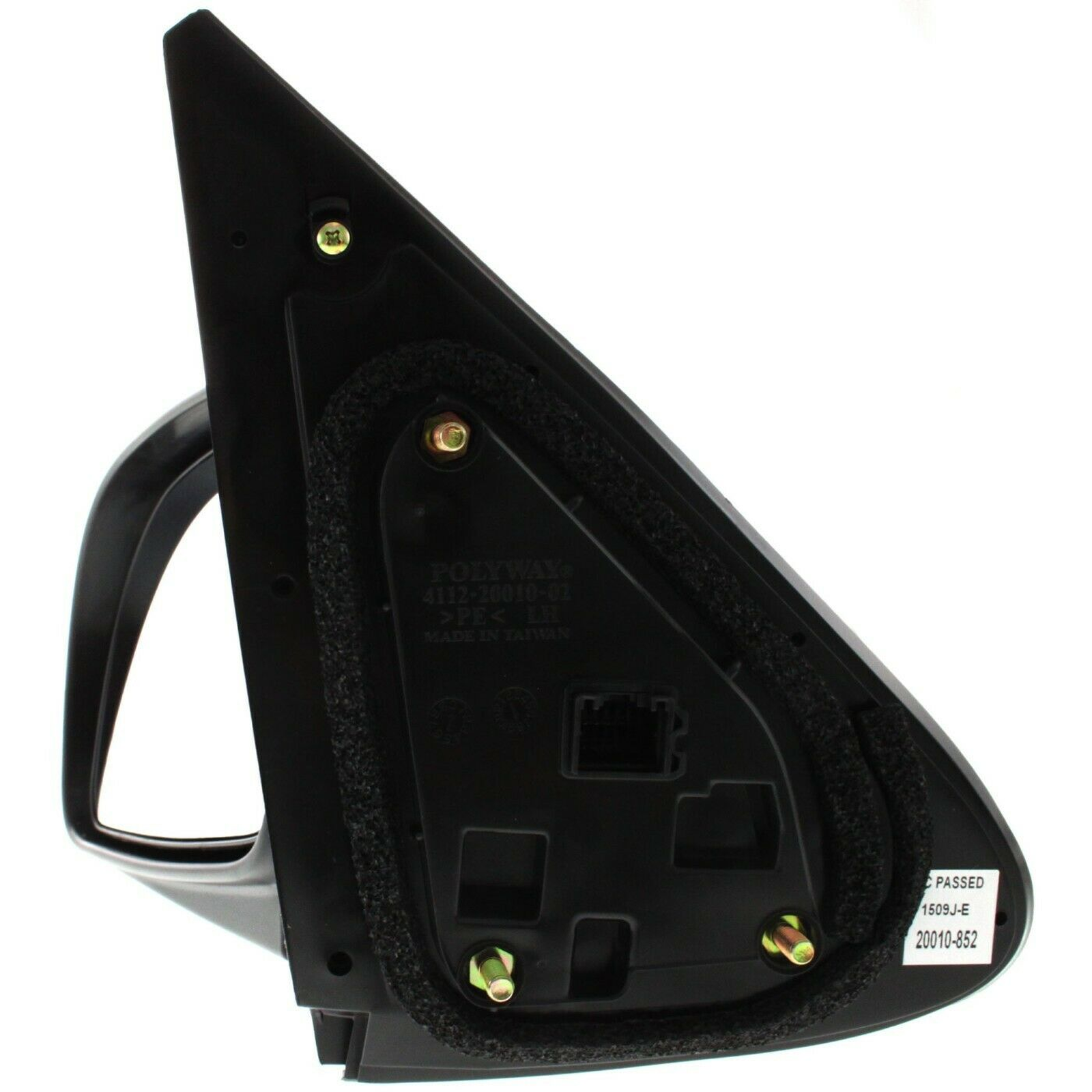 HY1320162 hyundai santa fe 2009 2012 left side mirror power htd textured hy1320162 2
