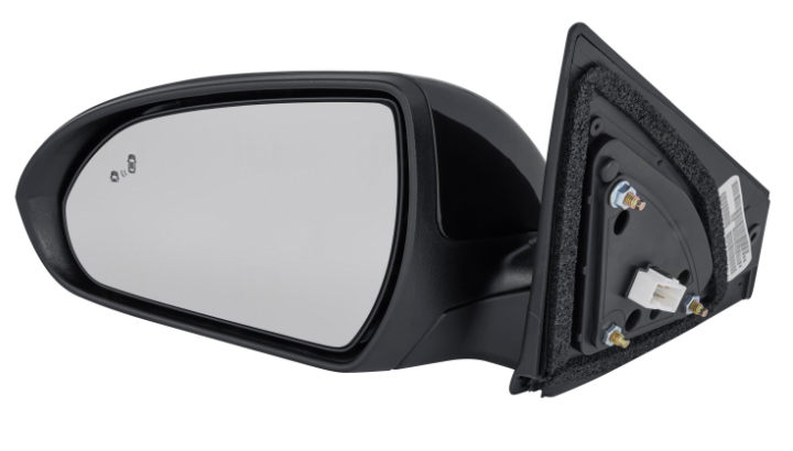 HYUNDAI ELANTRA 2017-2018 — MIRROR LH; PWR/ HTD/MEMORY/TURN SIGNAL/BLD SPOT IDT. /M FOLDING; ELANTRA SEDAN 2017-2018