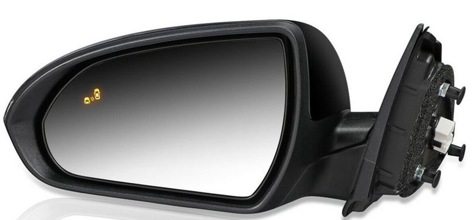 HY1320249 hyundai elantra 2018 2020 left side mirror power ptm htd with blind spot hy13202 2