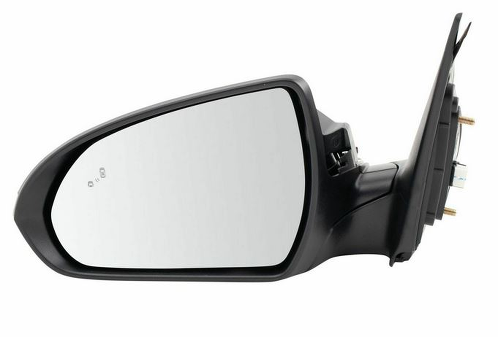 HY1320267 hyundai elantra 2019 2020 left side mirror power ptm with blind spot memory sign 2
