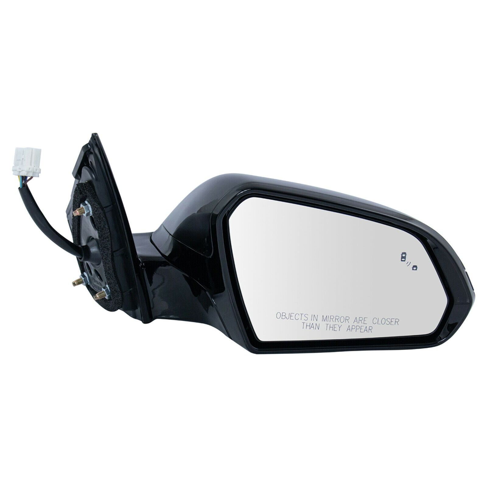 HY1321239 hyundai sonata 2018 2019 right side mirror power ptm base with blind spot signal 4