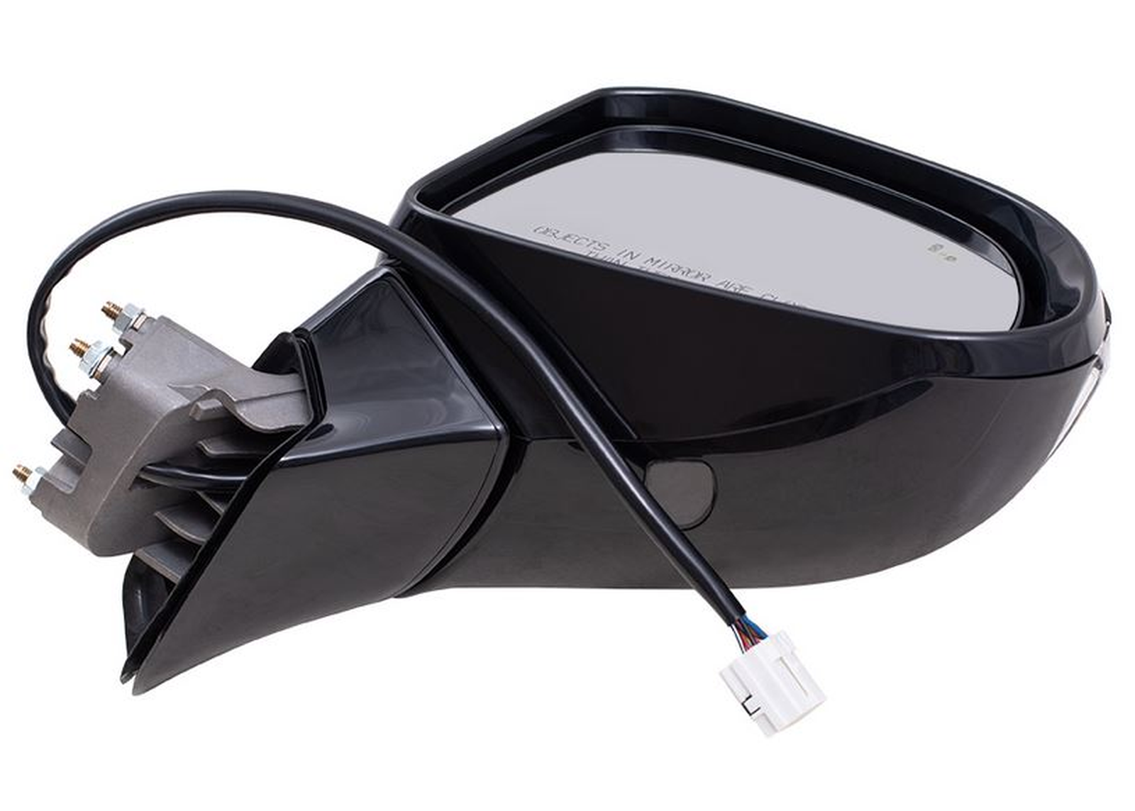 HY1321264 hyundai santa fe 2019 2020 right side mirror power ptm htd with signal blind spo 3